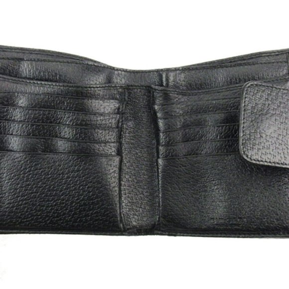 BVLGARI W hook purse logo mania canvas �~ leather Authentic used - Picture 5 of 9